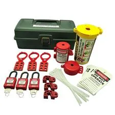Zing Safety Lockout Tagout Kit 32 Pc, Deluxe Tool Box