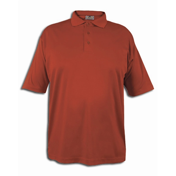 Blue Pointe Polo, Rust, Mens, SS, Performance
