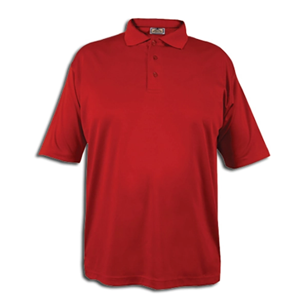 Blue Pointe Polo, Red, Mens, SS, Performance