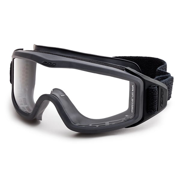 ESS FirePro Goggles FS One Piece Strap, Clear Lens