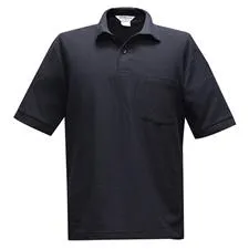 Flying Cross NFPA Compliant SS Polo, 100% Cotton, Navy