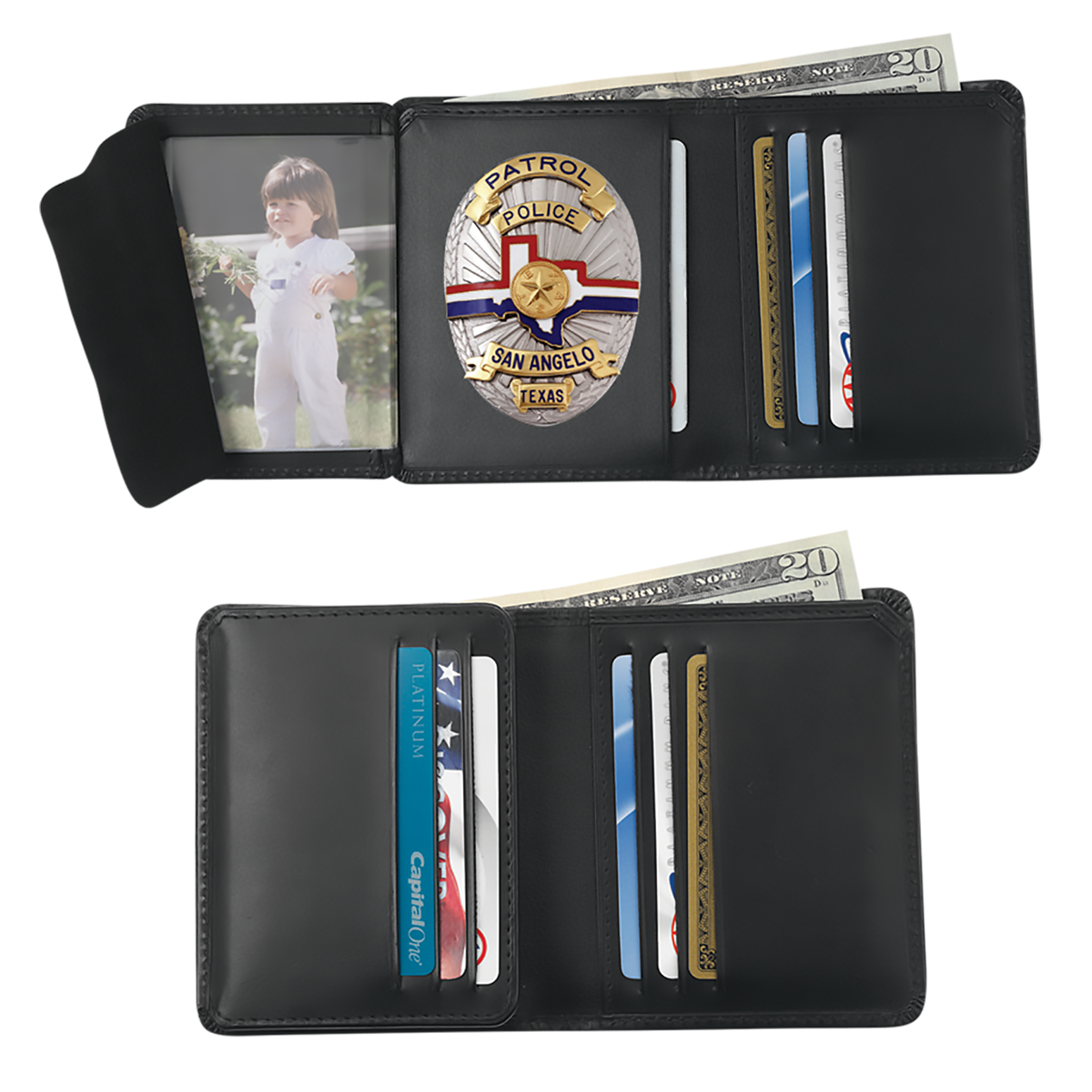 Strong Hidden Badge Wallet for B39 