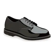 Thorogood Shoe, Hi-Gloss Black, Poromeric Oxford