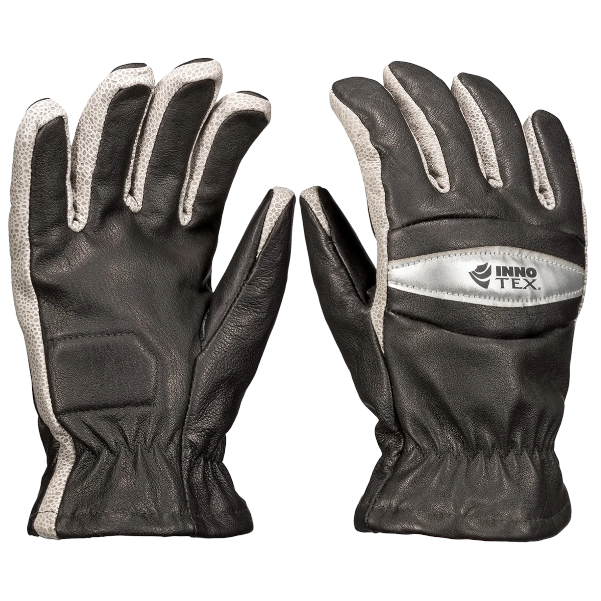 Innotex 885S 3D Gloves, Black Kangaroo, Silver Gusset