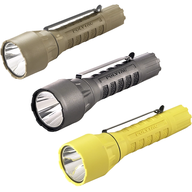 Streamlight Polytac HP C4 LED Flashlight w Lithium Batteries
