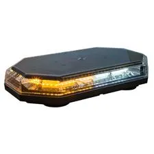 BuyPro 15" Octagonal LED Mini Light Bar, Amber/Clear