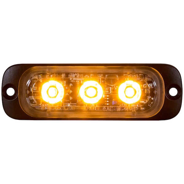 Buyers Product Strobe Light 3 3/8", 3 LED, Amber