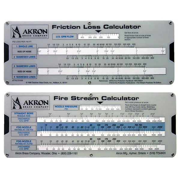 Akron Friction Loss Calculator  