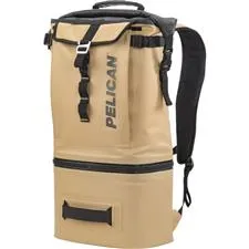Pelican Dayventure Backpack Cooler, 19 Qt, Coyote 