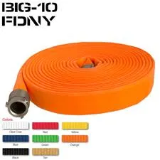 Key Fire Hose Big-10 Hose FDNY 1.75" x Length, DJ, 1.5" NH