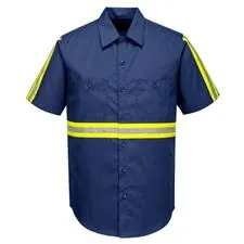 Portwest Iona Enhanced Xtra Shirt, SS, Navy