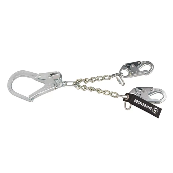 Safewaze 26" Chain Assembly Adjustable, Swivel Rebar Hook 