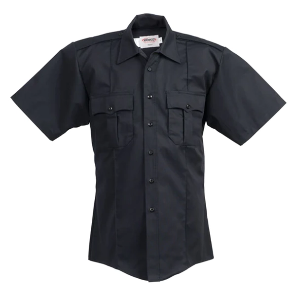 Elbeco Shirt Poly/Cotton SS Navy