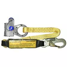 PMI MIO Rope Grab w/ 3 ft. Shock Absorbing Lanyard,for 12.5mm(1/2") Rope