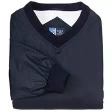 SanMar Shirt, Nylon V-Neck Navy 