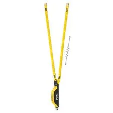 Petzl Absorbica Y-MGO 80 Dbl Lanyard w/Integrated Absorber 