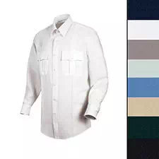 Southeastern Shirt, Ladies LS Poly/Cotton Navy