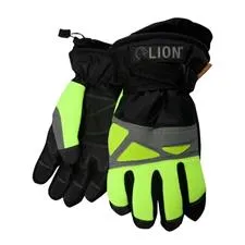 LION Work Glove, Cold Weather, Hi-Viz, Waterproof