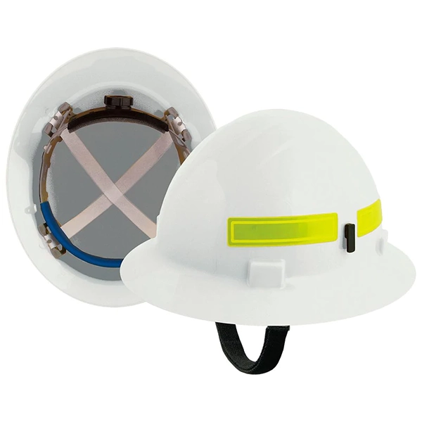 ERB Ind Wildland Helmet, w/ Ratchet Suspension White