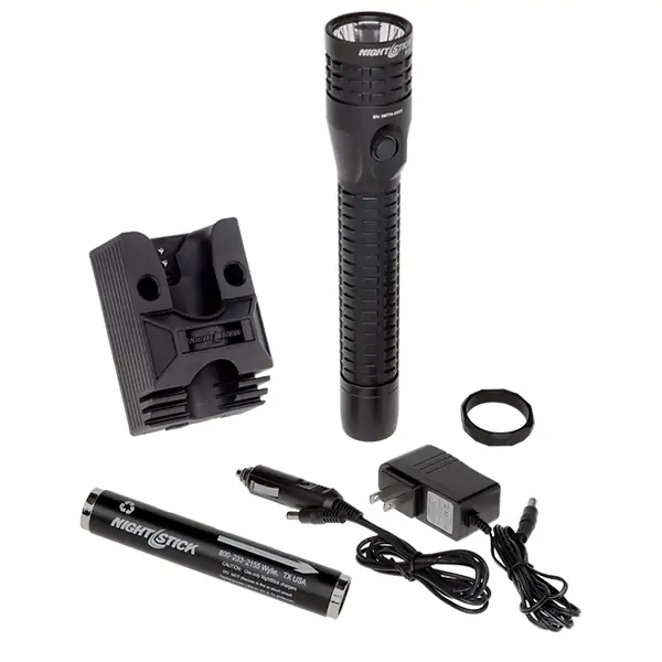 Nightstick Personal Size LED Metal Rechargeable Flashlight 