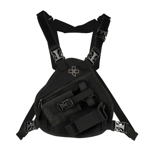 Coaxsher Radio Chest Harness, RCP1-Scout Black 
