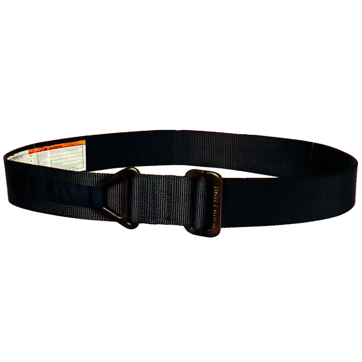 PMI Hook and Loop Uniform Belt Black-Standard:Waist 27"-40" 