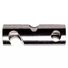 PMI SMC 7/8" Top Brake Bar with Groove,Stainless Steel