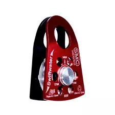 PMI SMC Swiftwater 2" Pulley Aluminum,Ball Bearing-Red