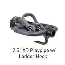 Elkhart XD Playpipe, Ladder Hook, 2.5" x 1.5" 