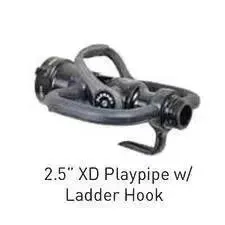 Elkhart XD Playpipe, Ladder Hook, 2.5" x 1.5"