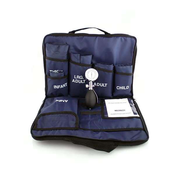 Briggs EMT Kit, Multi BP Cuff System 5 w/ Padded Case Blue