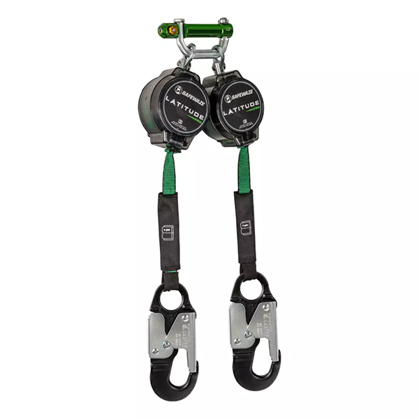 Safewaze Latitude Pro 7' Dual Web SRL-P 9013 BWB Alu Snap Hooks