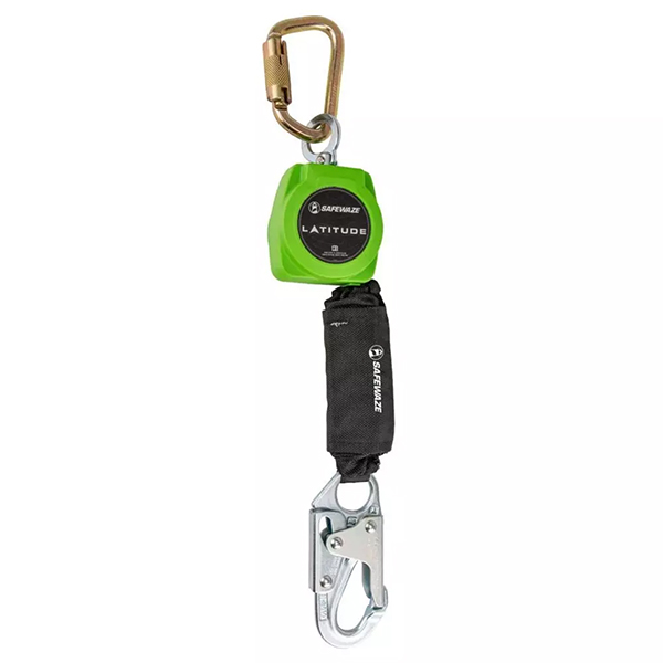 Safewaze Latitude 6' Single Web SRL-P Carbiner, Snap Hook