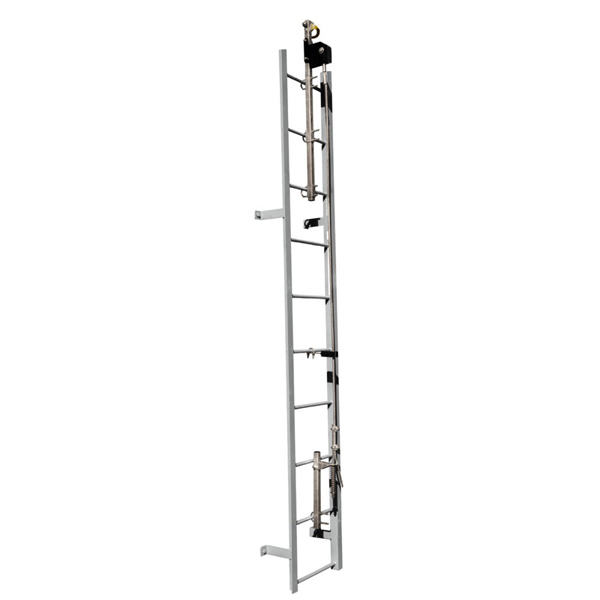 Safewaze Ladder Climb System 4 Person Kit, Stainless Steel