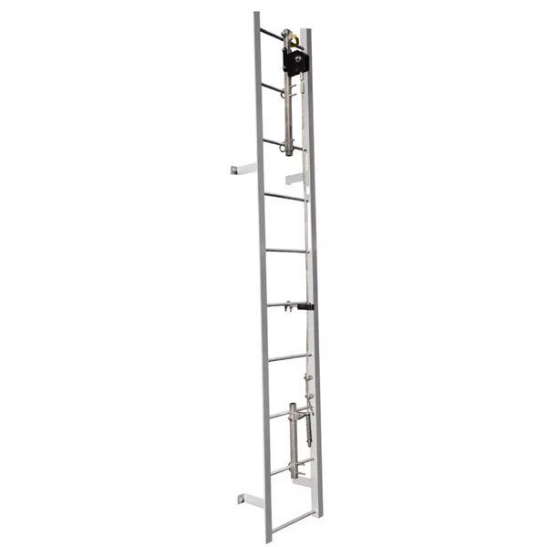 Safewaze Ladder Climb System 2 Person Kit, Stainless Steel