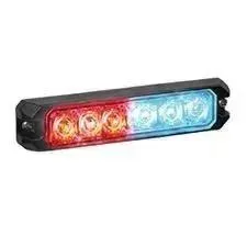 Able 2 MEGA 63 LED Light, Red/Blue 