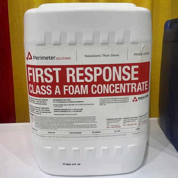 Premier Solutions Phos-Chek First Response, Class A Foam, 5 Gal