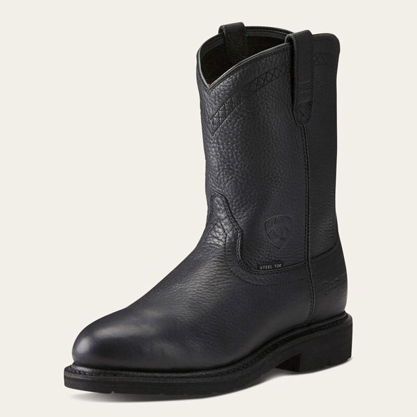 Ariat Sierra Steel Toe Work Boot; Black