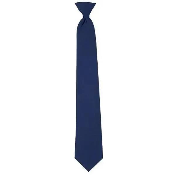 CLIP ON TIE NAVY Sz: 22"x3.5"