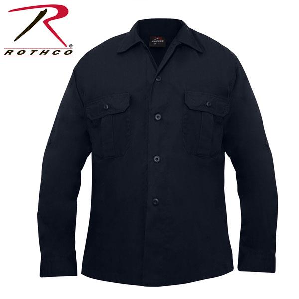 Rothco Lightweight Tactical LS Shirt, Midnight Navy