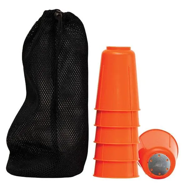 Aervoe Safety Cone Adapter Kit 4-Pack with Storage Bag 