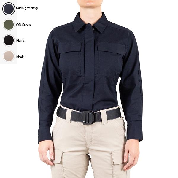 First Tactical Ladies V2 BDU Long Sleeve Shirt