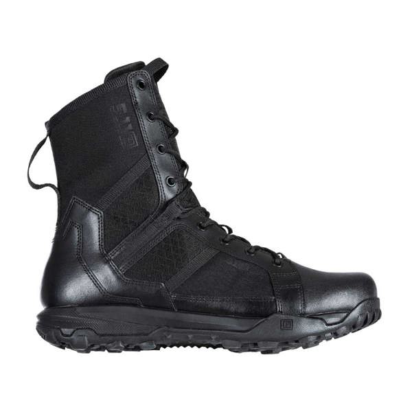 5.11 Tactical A/T 8" Side Zip Boot, Black