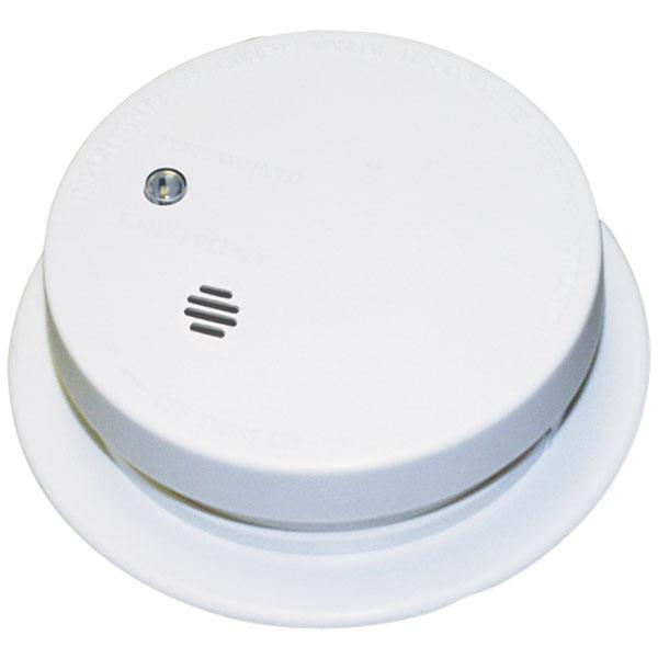 Smoke Alarm 120VAC w/ 9V Battery Backup