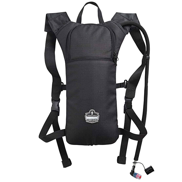 Ergodyne Chill-Its Low Profile Hydration Pack, 2 Liter, Black