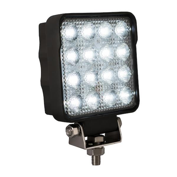 BuyProd Ultra Bright 4.5" Wide Square LED Flood Light, Clear