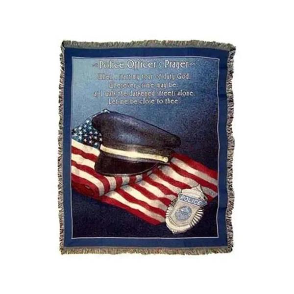 Mill Street Design Afghan, Police Officer's Prayer