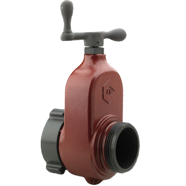 Akron Gate Valve, 2.5" Pyrolite | NAFECO