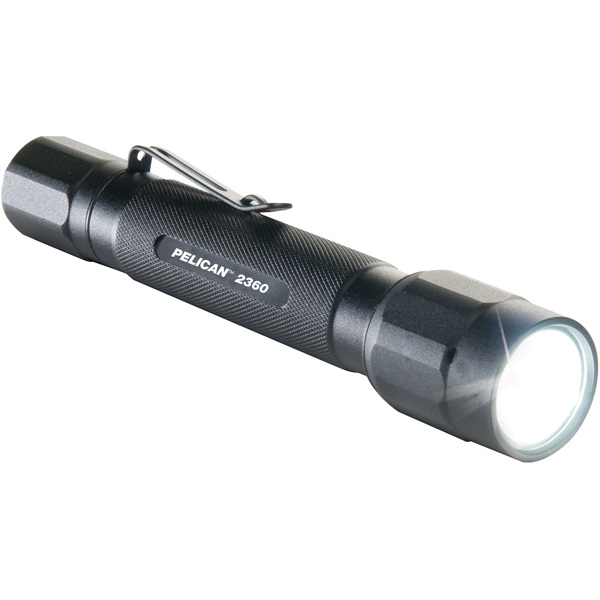 Pelican Tactical LED Light, 'AA' Battery Operated, Black