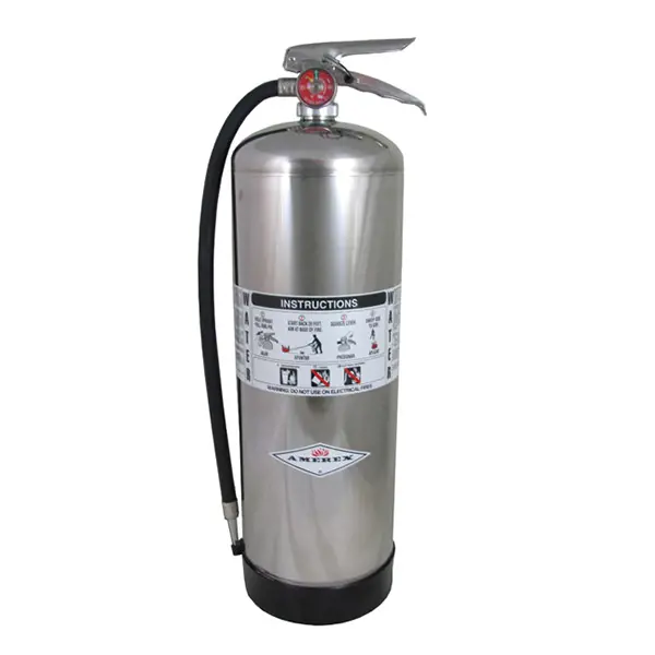 Amerex Extinguisher, Water 2.5 Gallon Pressurized 